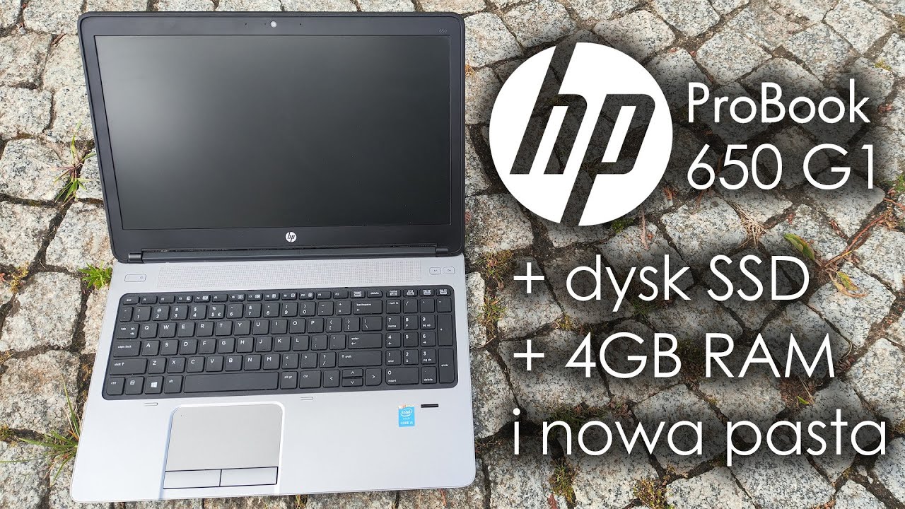 Uzupełniam laptopa | HP Probook 650 G1