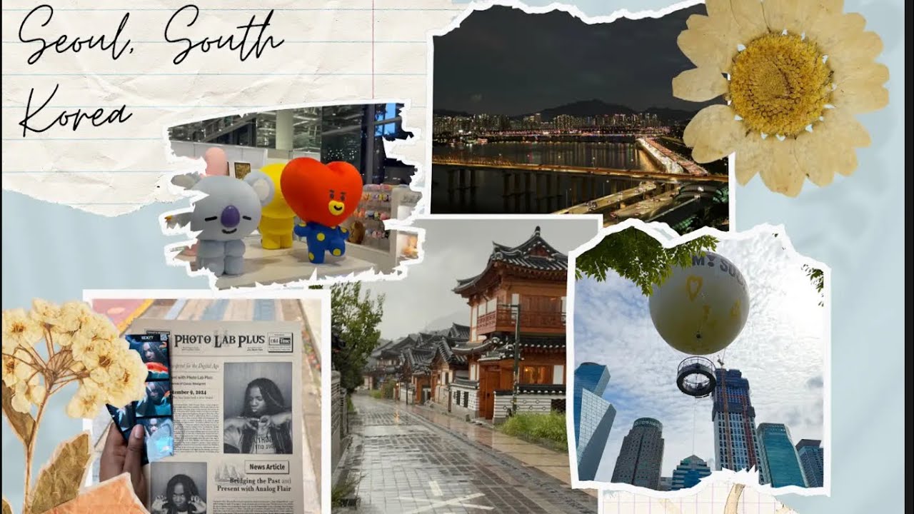 Living in Korea vlog 4 | Hot airballoon ride, Han river, Eunpyeong Hanok Village,BTS