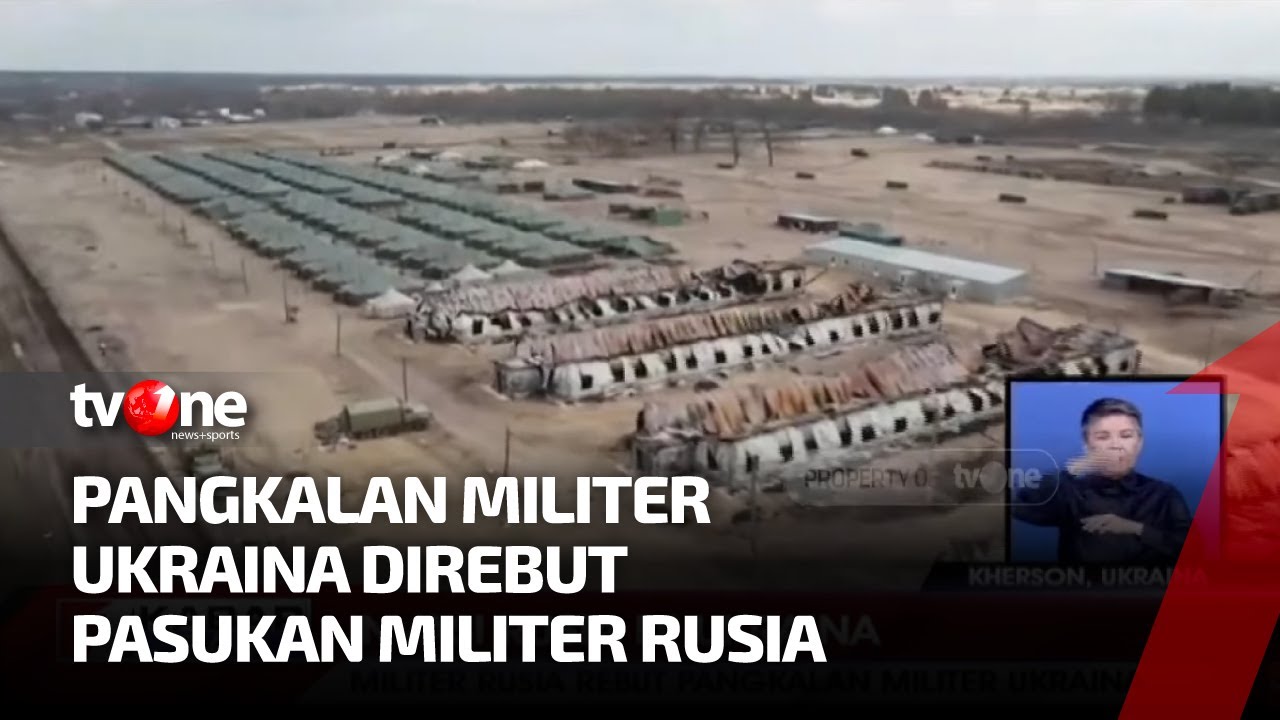 Habis Digerogoti, Rusia Rebut Pangkalan Militer Ukraina | Kabar Pagi tvOne