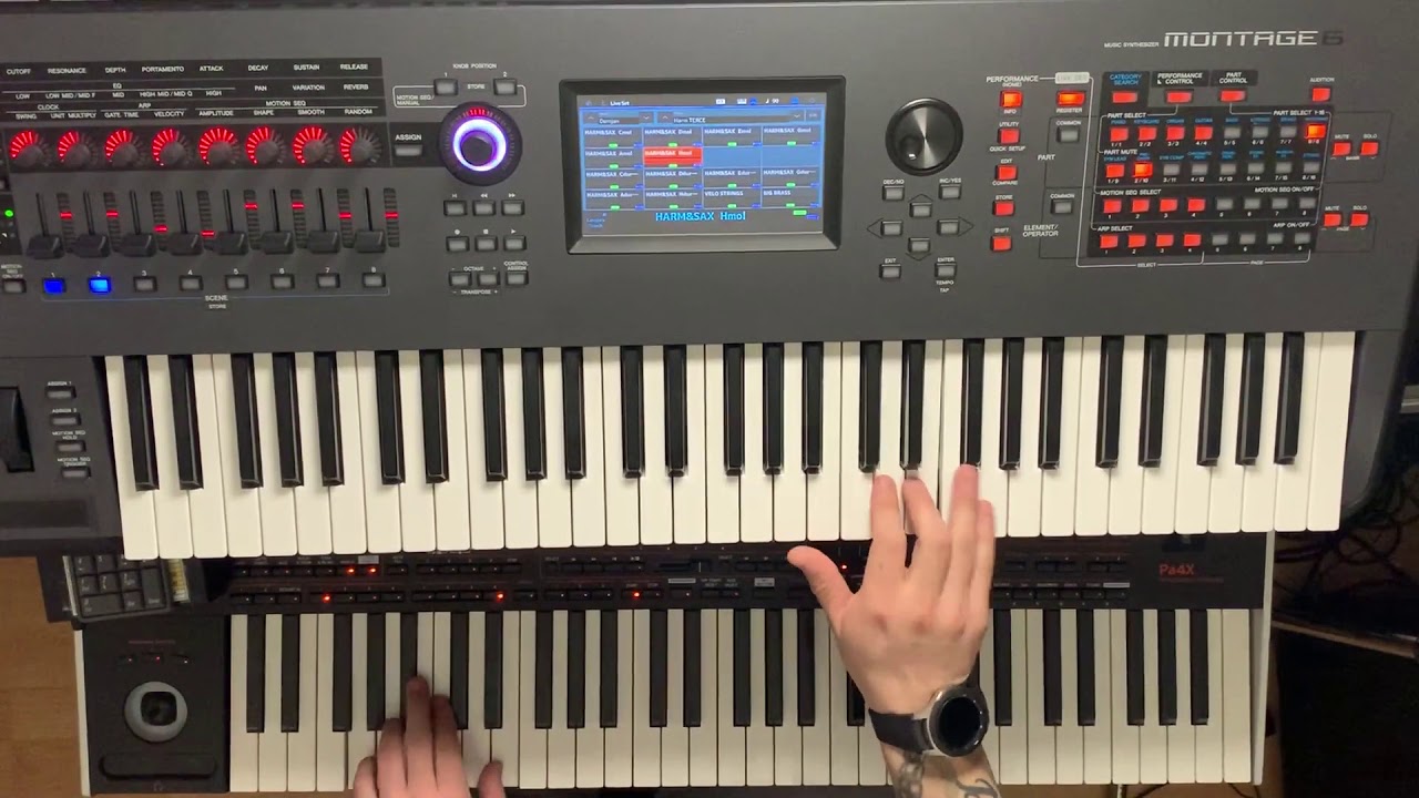 Novi set Apolo SET - Korg PA4X - Juzi Sound - Yamaha Montage 6