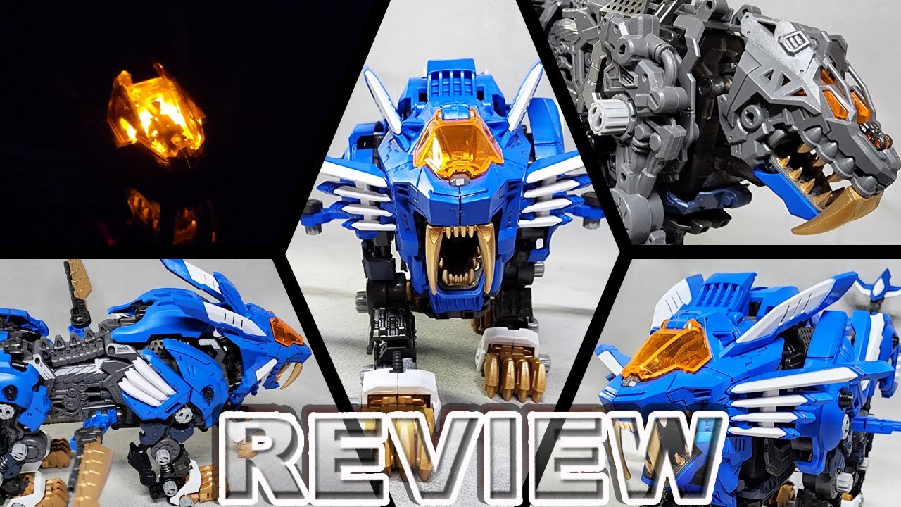 Zoids 40th Anniversary Takara Tomy Blade Liger Review