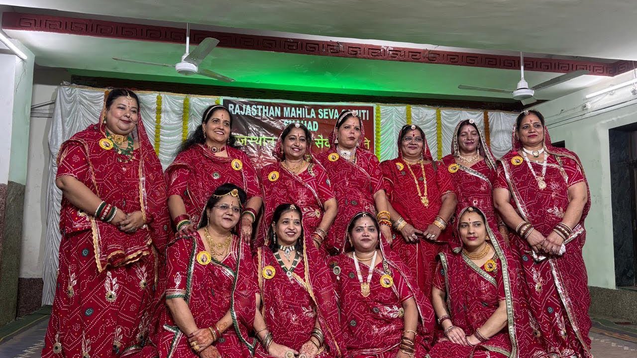 Rajasthani Mahila Seva Samiti ka Program 😍 Games, Dance me Bhut sara Dhamal 🥳