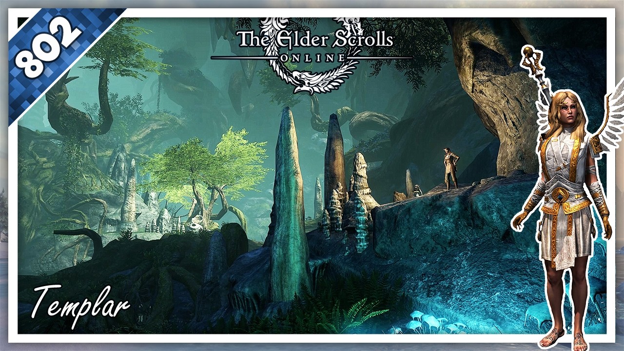 Elder Scrolls Online - Золотой путь | Прохождение квестов (без комментариев, ESO) Эпизод 802