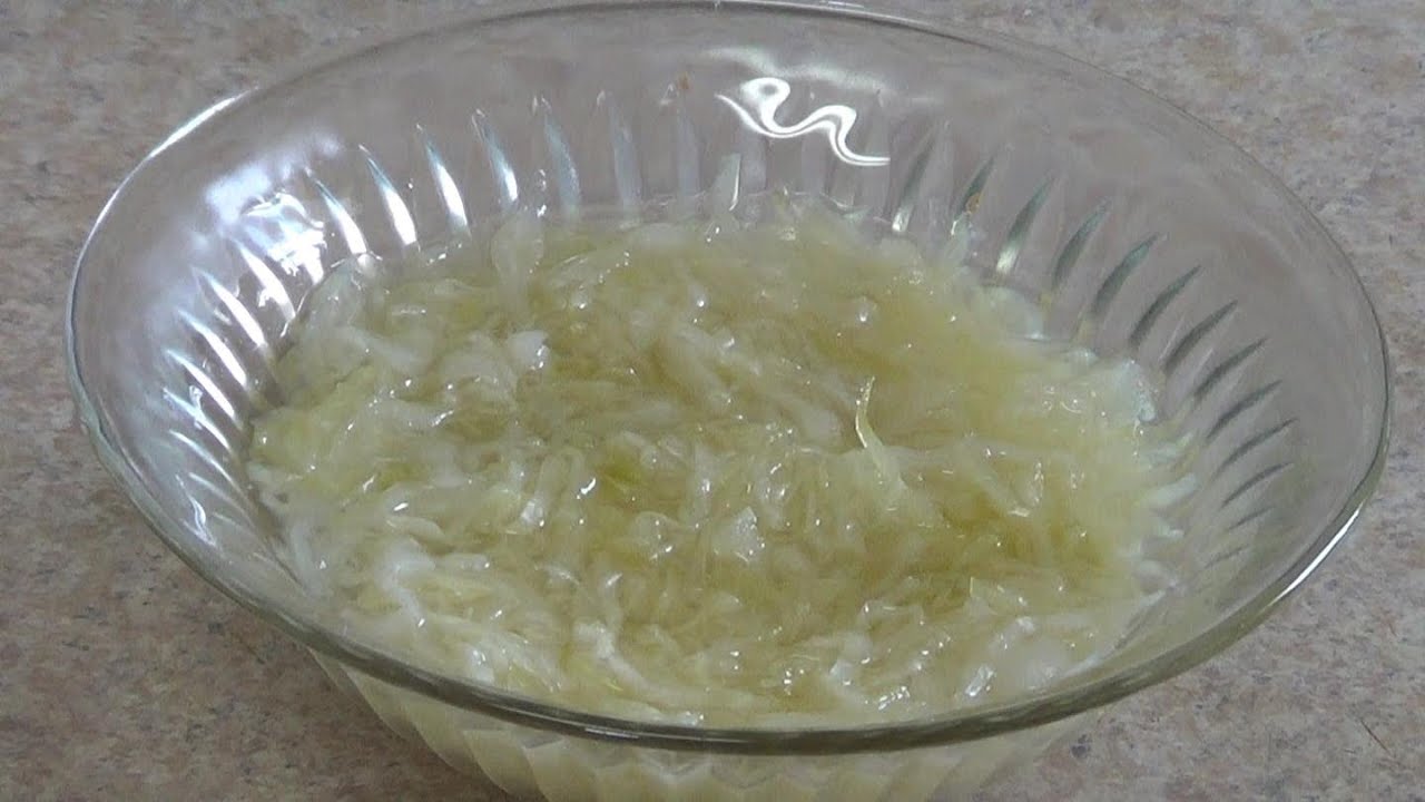 Pickled Cabbage - Just use it with your hot dog(s) to give it a great taste! Tutorial by PekisKitcen