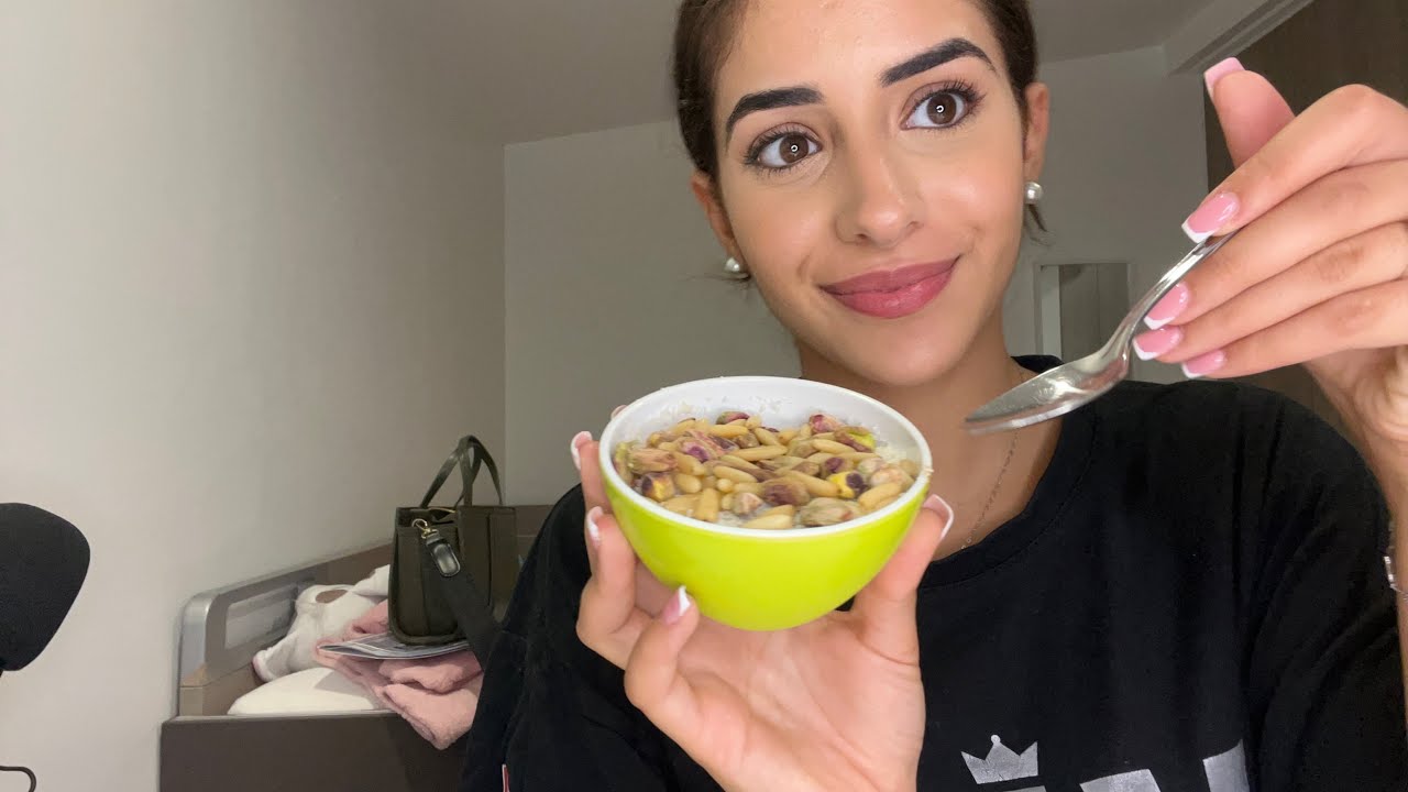ASMR, dégustation desert Libanais 🇱🇧
