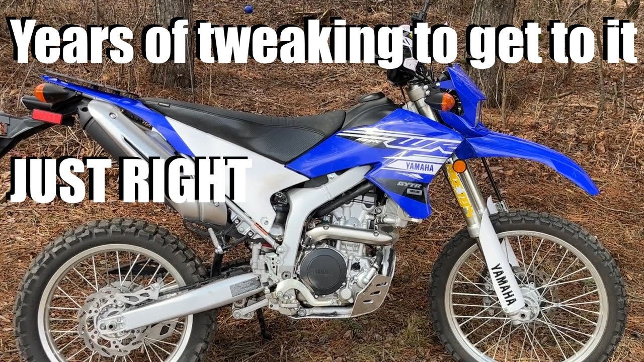 My Big & Tall (6’7”) WR250R Build!