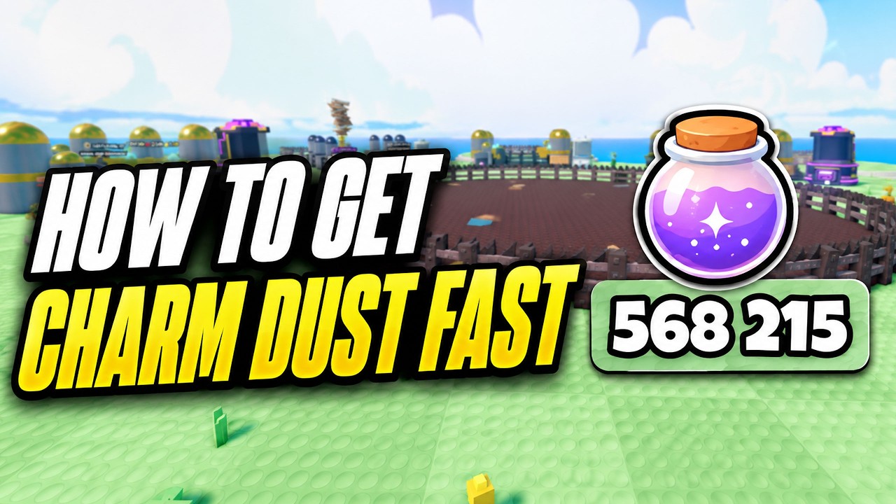 How to GET CHARM DUST FAST in GROW A CHICKEN FIGHTER Roblox