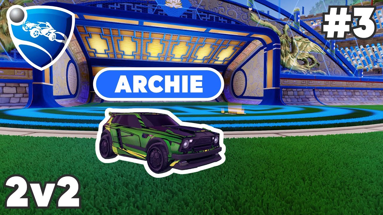 archie Ranked 2v2 PRO Replay #3 - Rocket League Replays