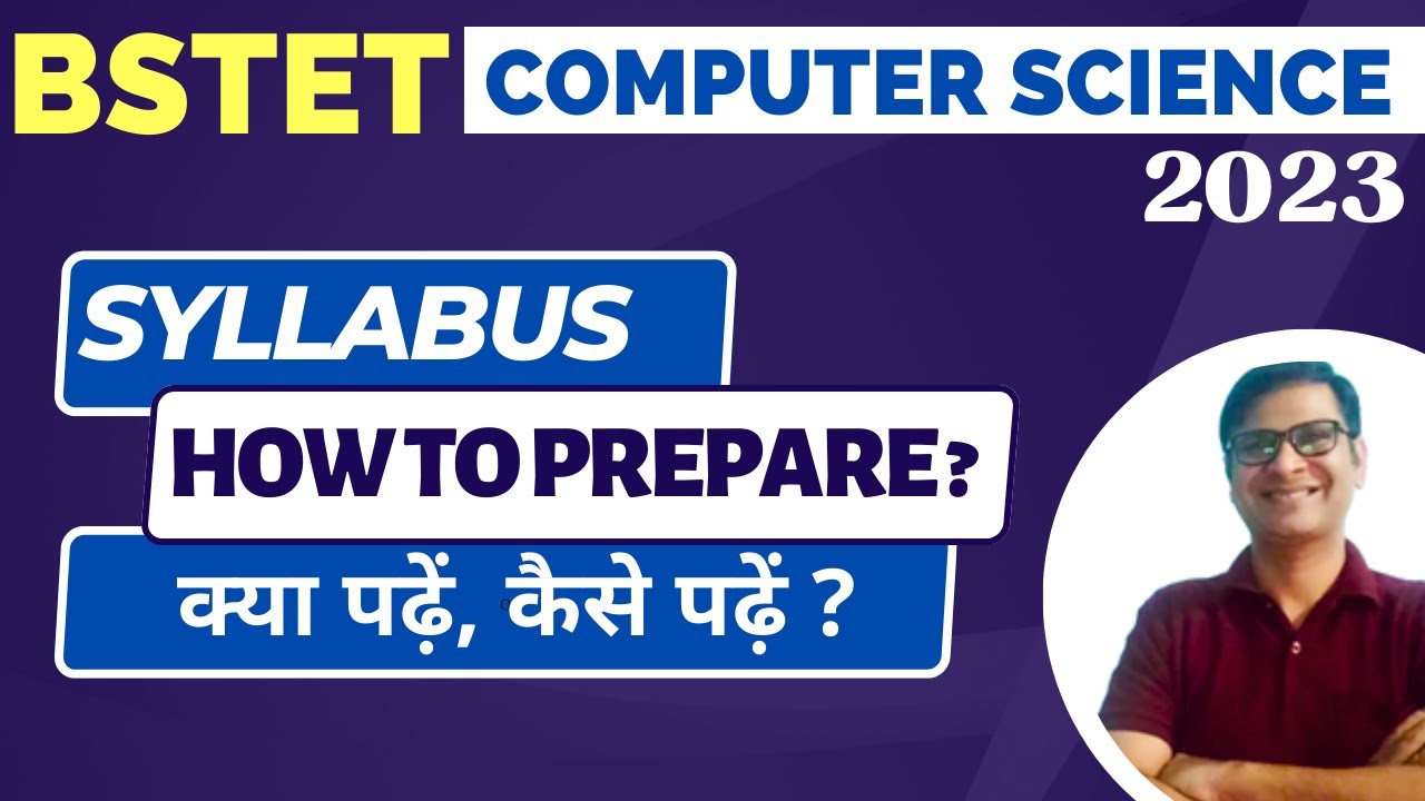Bihar STET Computer Science Syllabus | Most Important Topics | Strategy to Prepare