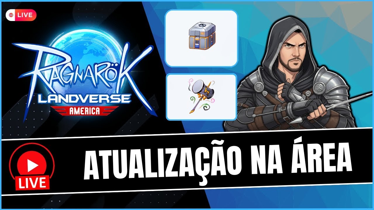 🔴 RAGNAROK LANDVERSE AMERICAS | Novos Upgrades Chegando! [ Mercenário Nv.96 ] - Dia 21