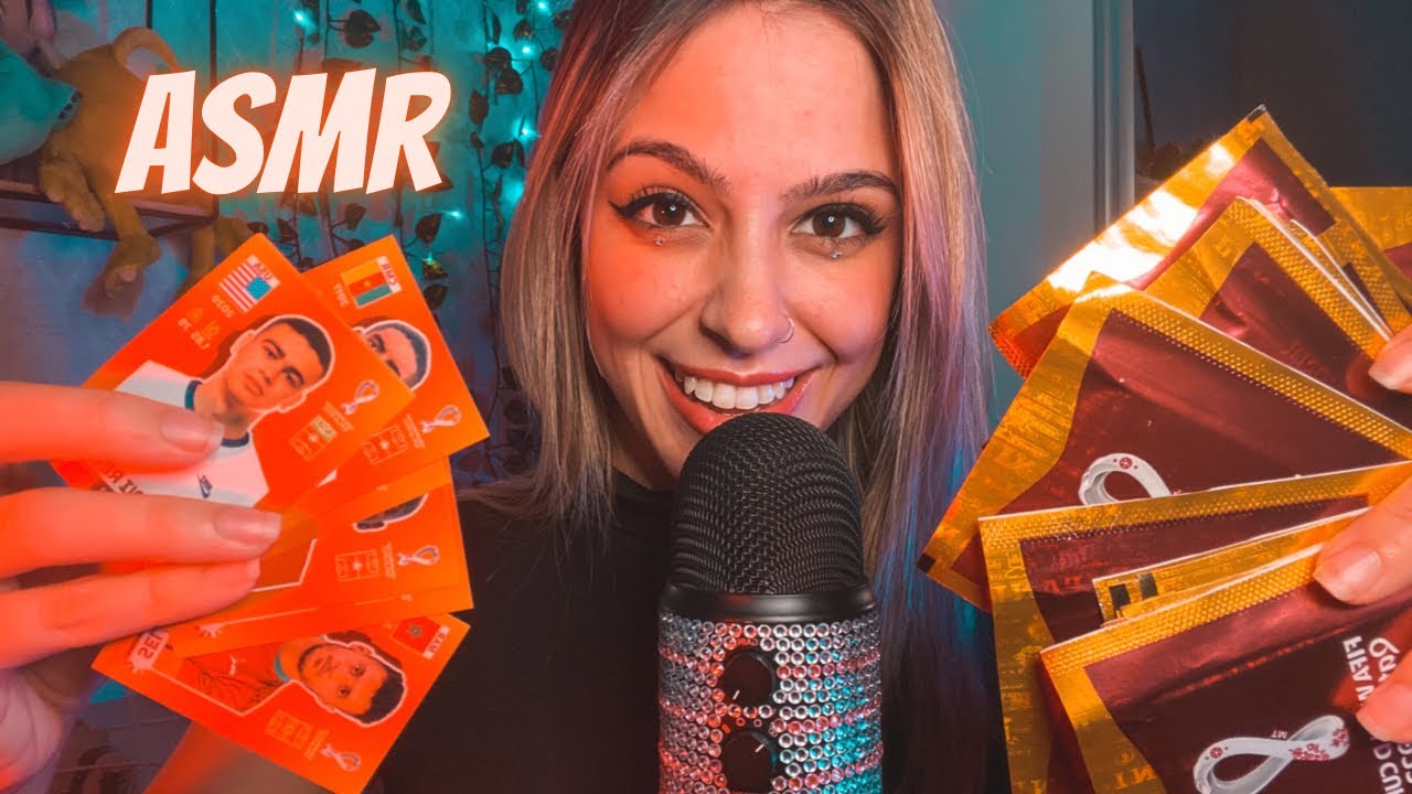 ASMR ABRINDO 30 PACOTES DE FIGURINHAS DA ARGENTINA (são diferentes)