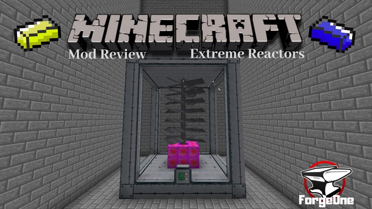 Extreme Reactors - Turbine Set Up - Minecraft Mod Review (1.12.2)