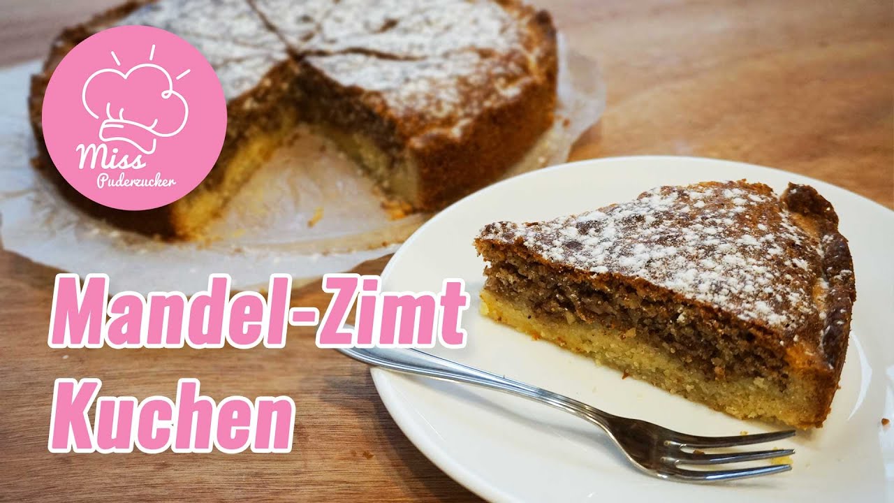 Mandelkuchen Rezept Springform 😍 | Zimtkuchen, Einfach und Lecker