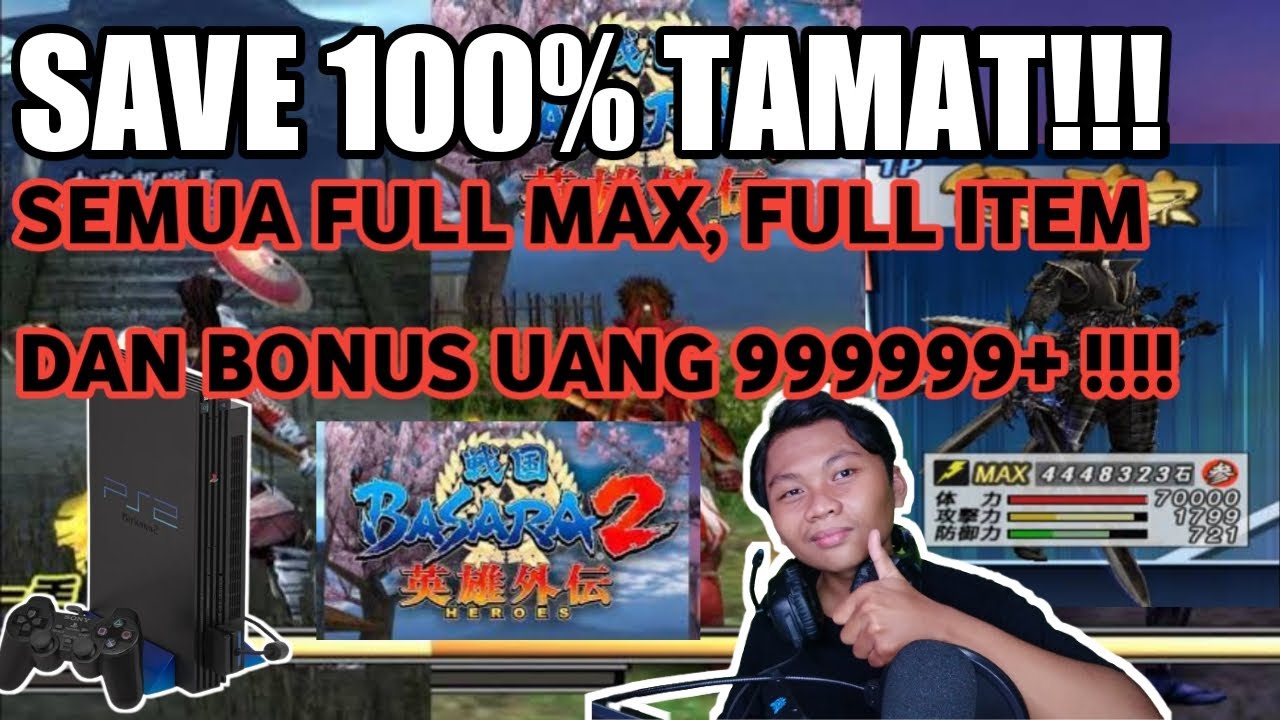 CARA MENDAPATKAN UANG BANYAK DI BASARA 2 HEROES PS2 HANYA 4 MENIT !!