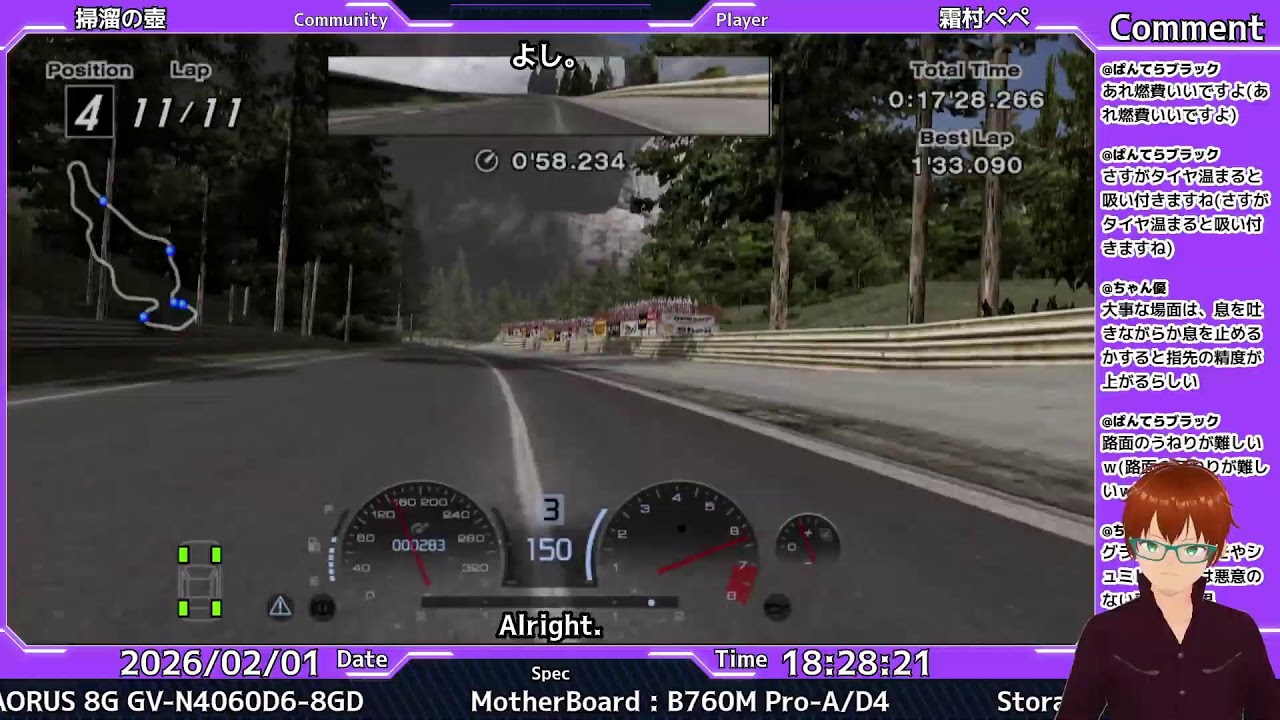 【PS2】最高傑作と謳われているグランツーリスモ4でエンディングを目指す配信 Part.11【PCSX2】