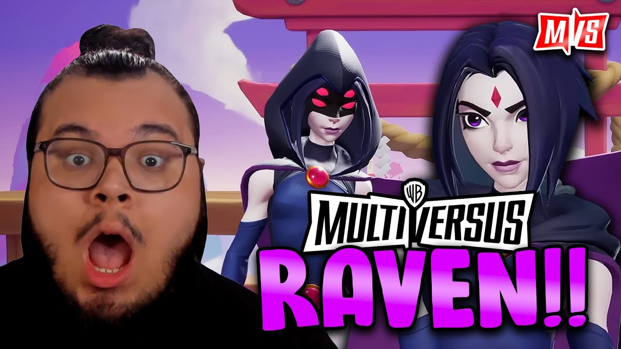 Raven Is HERE!! | MultiVersus - Official Raven Gameplay Trailer REACTION