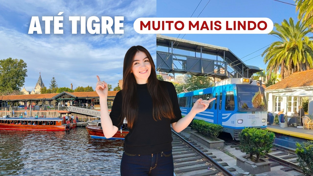 DE BUENOS AIRES ATÉ TIGRE COM O TREN DE LA COSTA