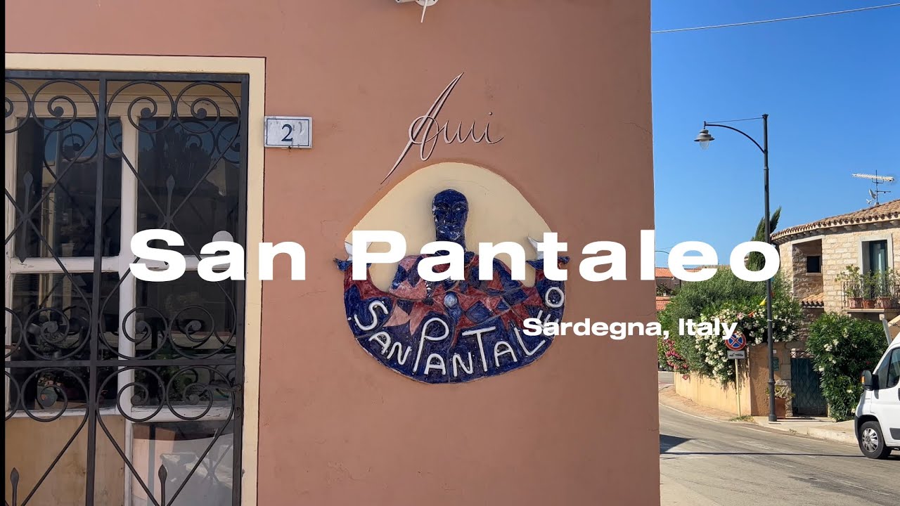 small Italian cities / San Pantaleo / Sardinia, Italy / Sardegna 4K