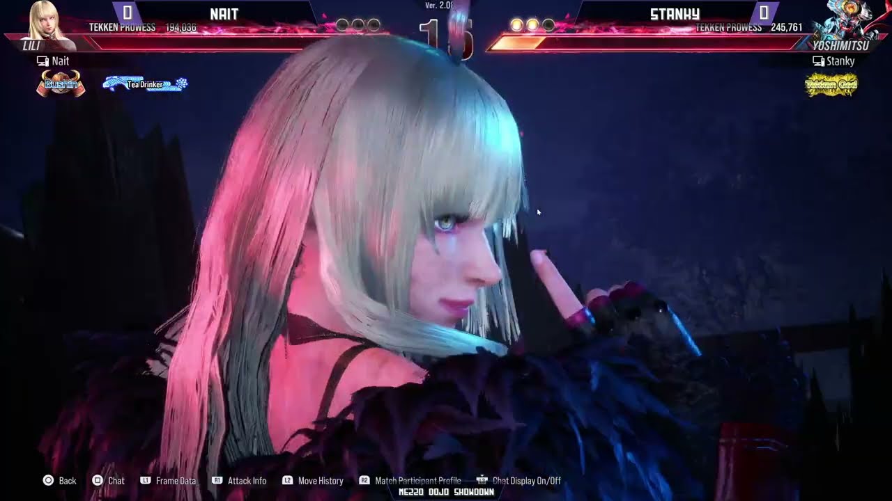 Mezzo Dojo SHOWDOWN - Nait (Lili) vs Stanky (Yoshimitsu)