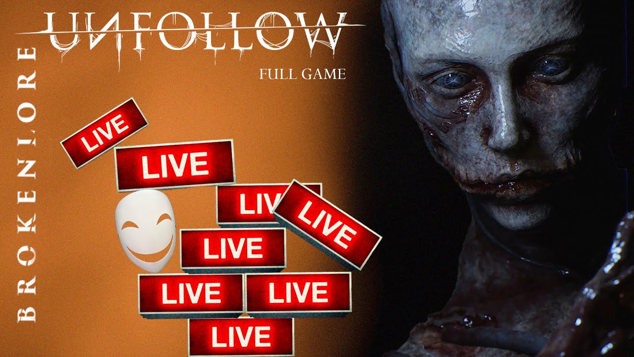 ЯПОНСКИЙ ХОРРОР ПРО БУЛЛИНГ И СТРИМЕРСТВО ▪ BROKENLORE UNFOLLOW ПОЛНОЕ ПРОХОЖДЕНИЕ и ХОРОШИЙ ФИНАЛ