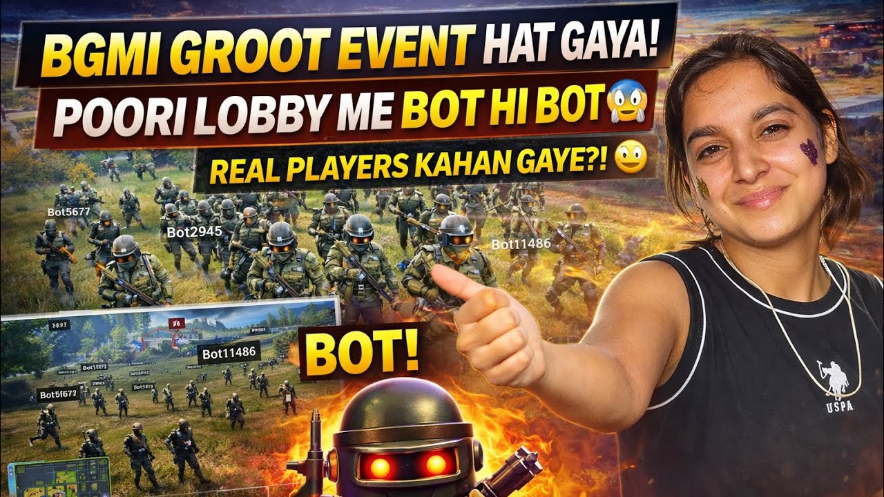 POORI LOBBY ME BOT HI BOT 🤖🔥