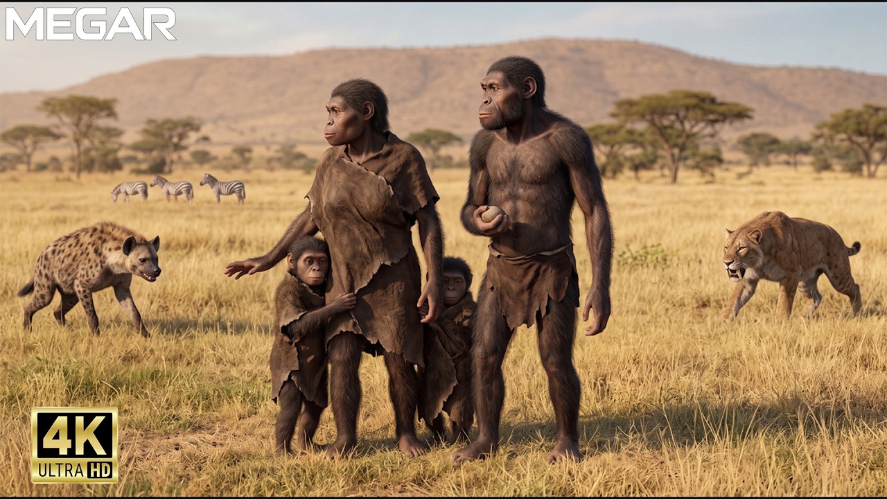 The First 'Humans': How Did Homo Habilis Struggle and Survive? | Prehistoric Humans Documentary