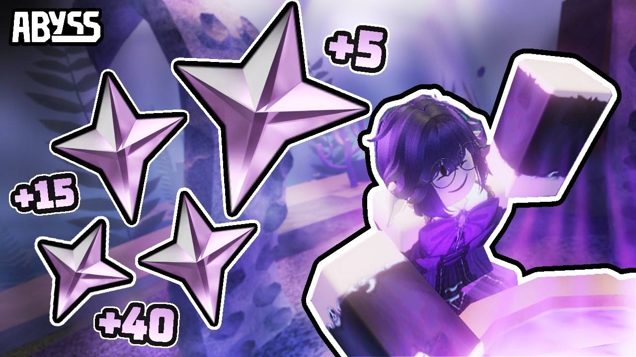 This is the BEST WAY to get a LOT of STAR SHARDS FOR BEGINNERS in Abyss on Roblox 🔮