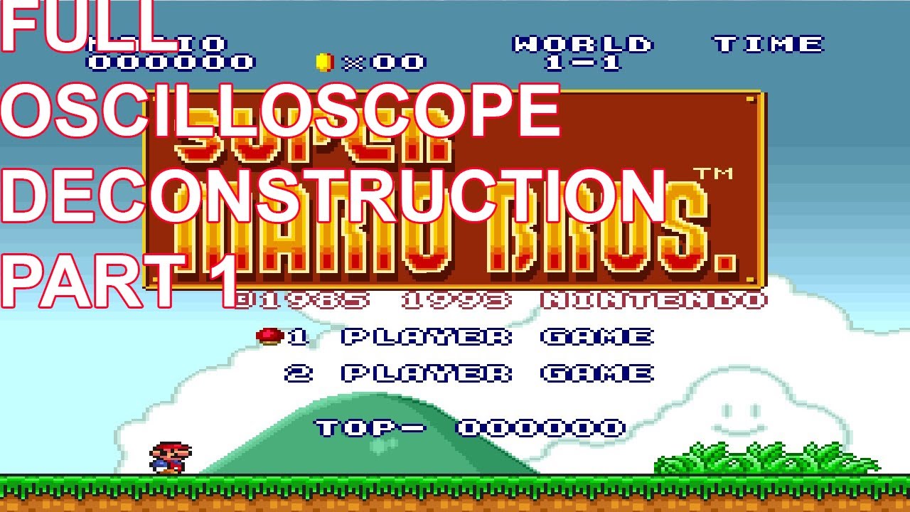Super Mario All Stars OST Deconstructed: Super Mario Bros: Title (With timestamps) (Part 1)