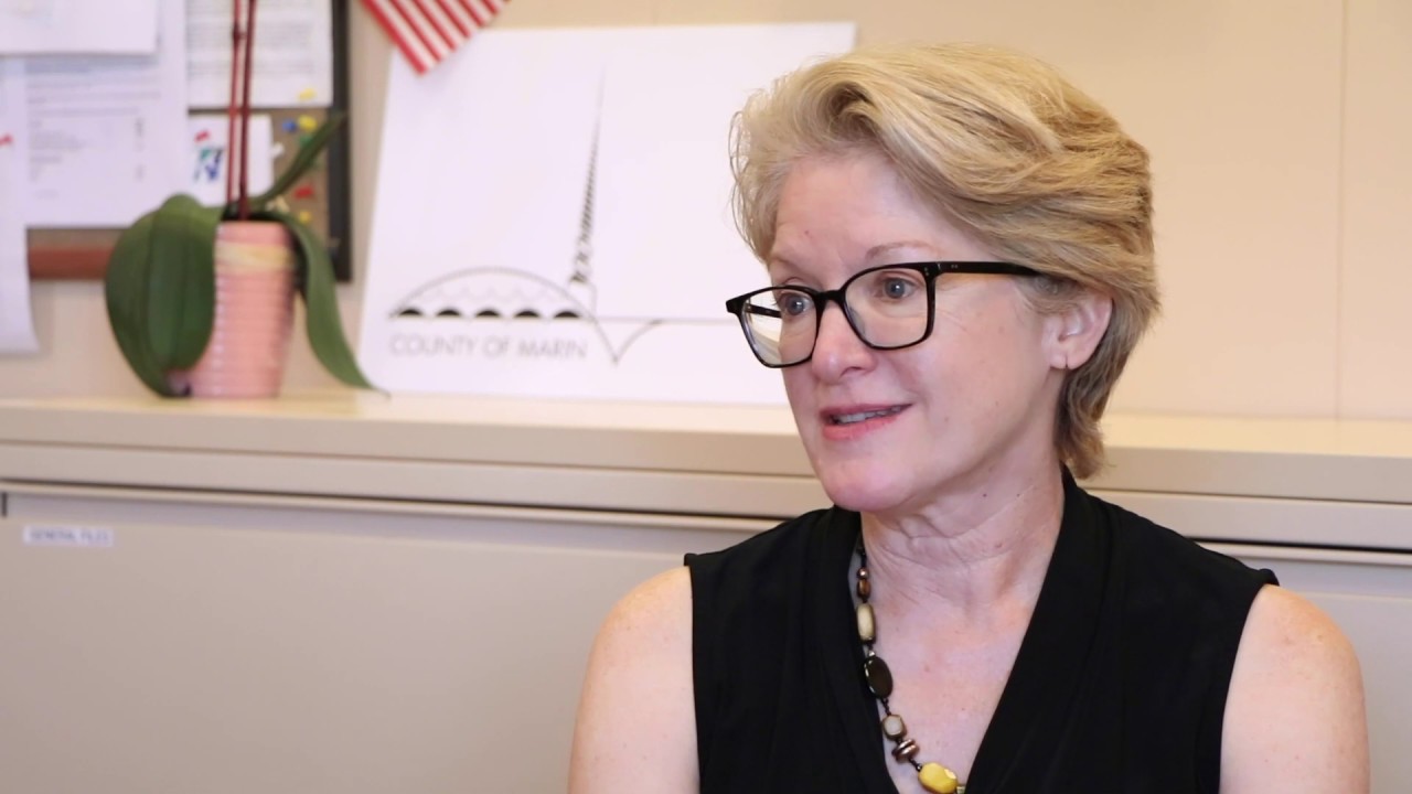 Registrar of Voters, Lynda Roberts, discusses Marin's new voting equipment