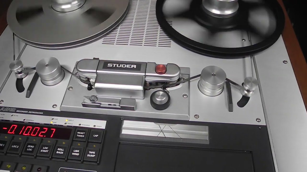 Studer a812 un novice aux commandes attention !