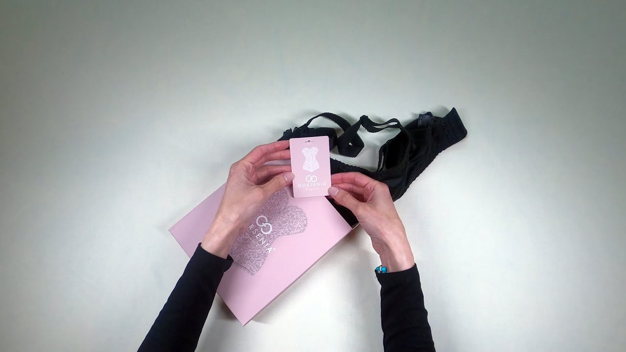 Biustonosz Gorsenia Casablanca K425 - unboxing