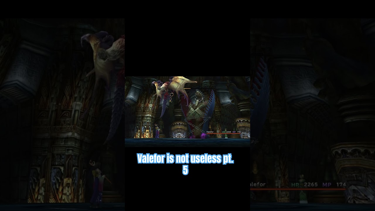 Valefor really is the best aeon if you put effort into her! #finalfantasy #finalfantasy10 #FFX
