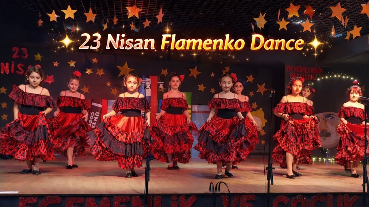 23 Nisan Flamenko Dans Gösterisi