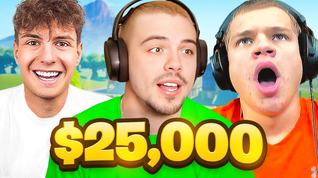 FAZE ADAPT PLAYS $25,000 FORTNITE TOURNEY