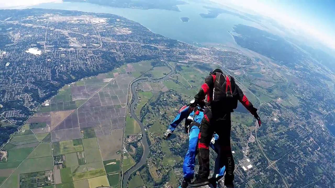 Skydiving POV at Skydive Snohomish