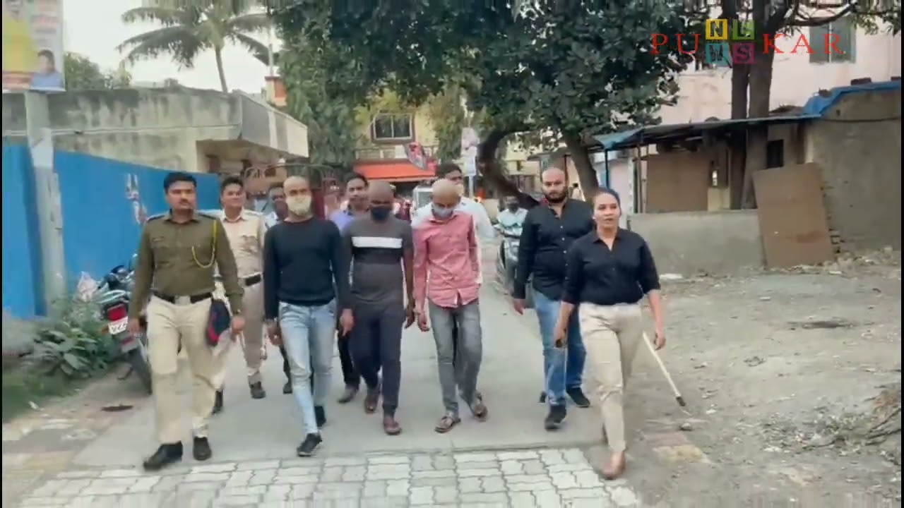 Pune: Wakad Police Parade Accused Of Beating Youth With Belt For Not Addressing Their &lsquo;Leader&rsquo;