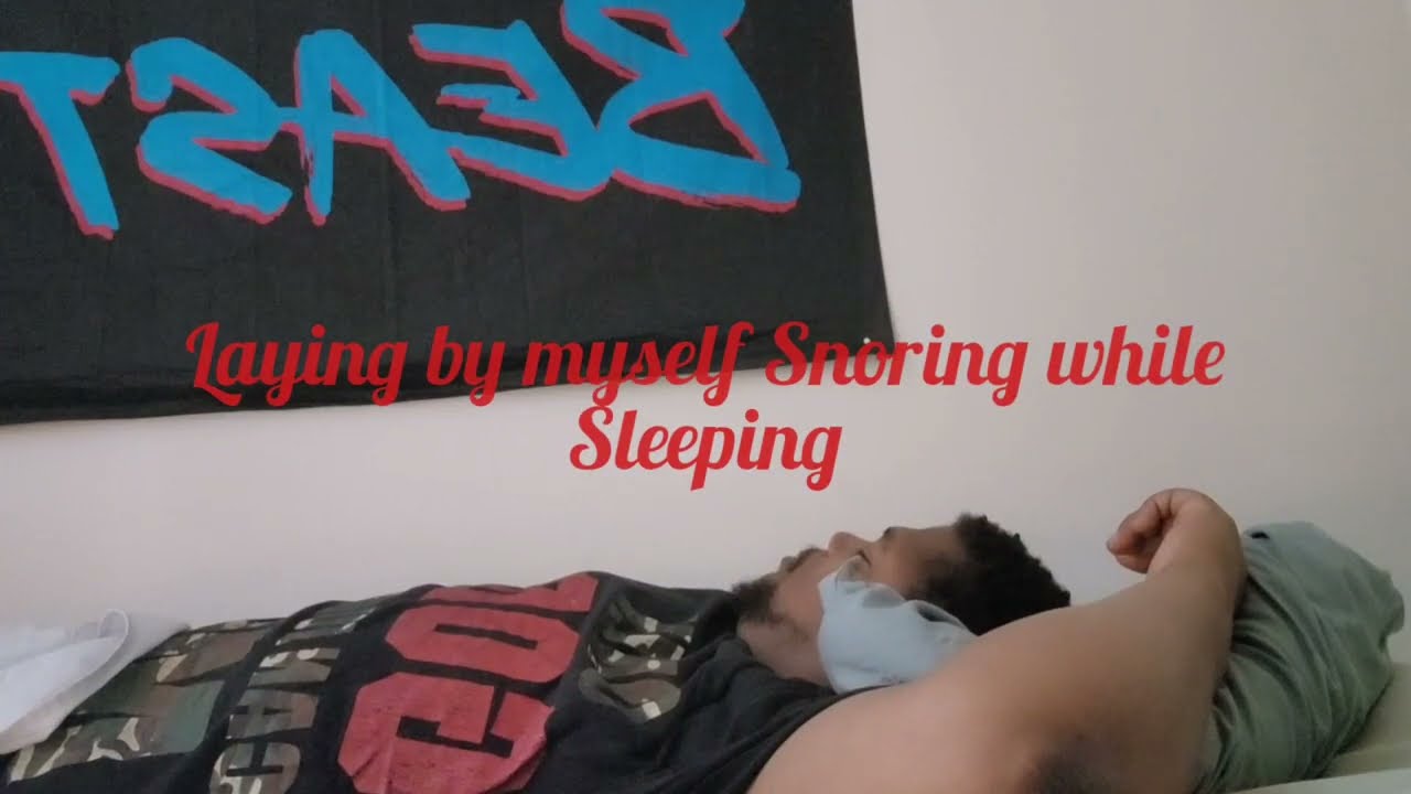 Laying By My Self Snoring While Sleeping...  #asmr #asmrsounds #asmrvideo #asmrcommunity