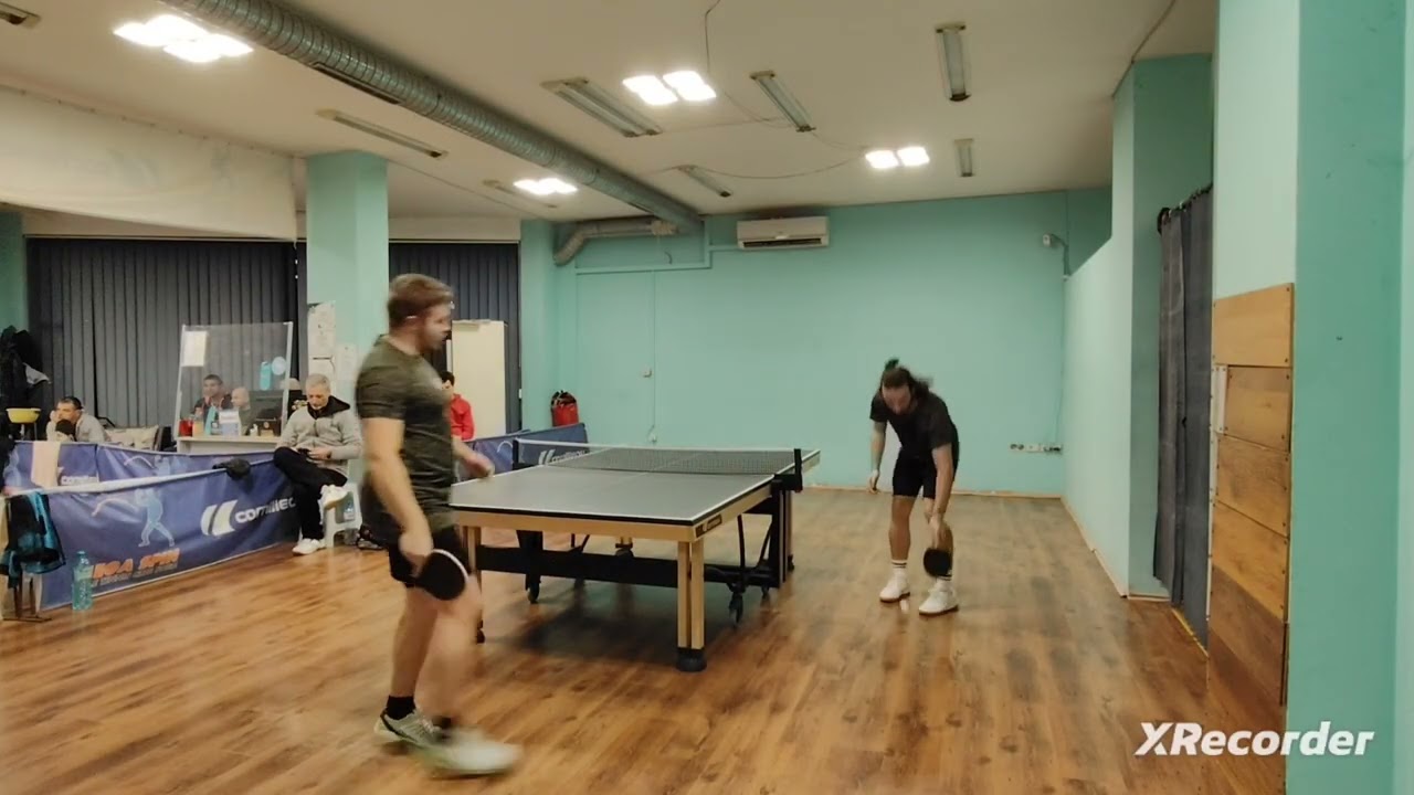 Petar Stoyanov vs Brice Gautier Mega spin corneliue league 