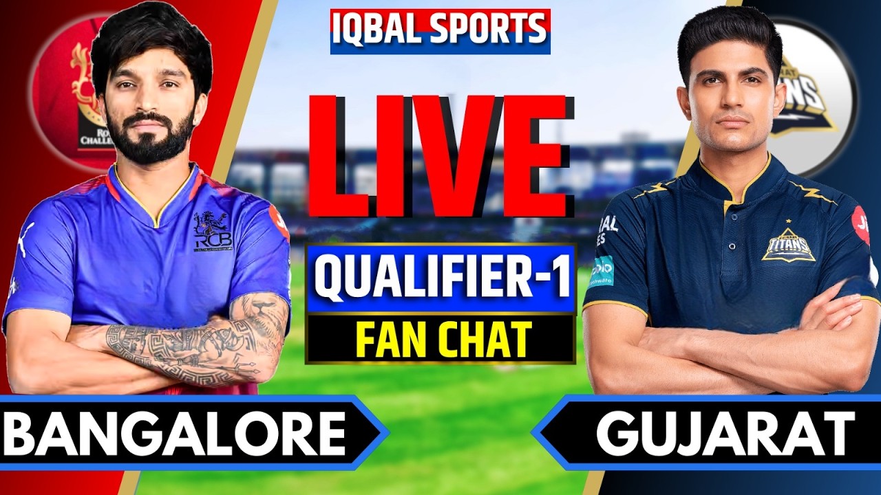 🔴Bangalore vs Gujarat Live Match, IPL 2026 Qualifier 1 | RCB vs GT Live | Live Cricket Match Today