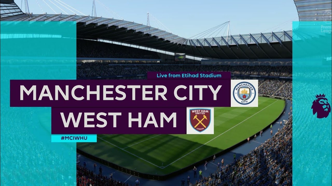 Manchester City vs West Ham United||Premier league||HD Gameplay||Fifa19||Highlights||