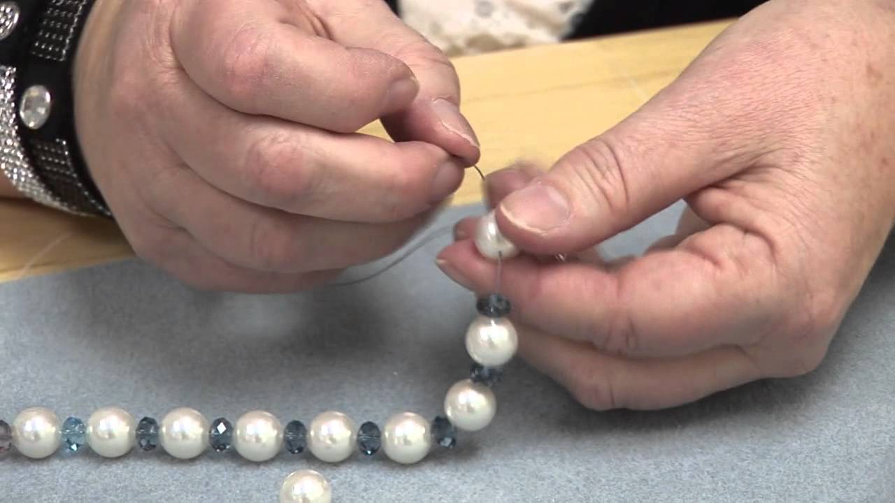 How To Finishing A Strung Bracelet