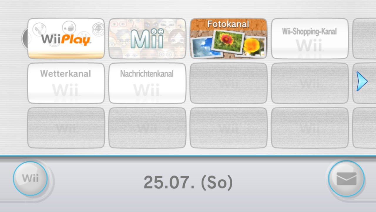 Wii Menu 1.0E (PAL) (all languages)