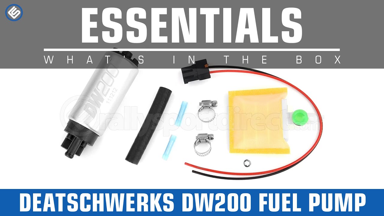 DeatschWerks DW200 Fuel Pump - What's in the Box?