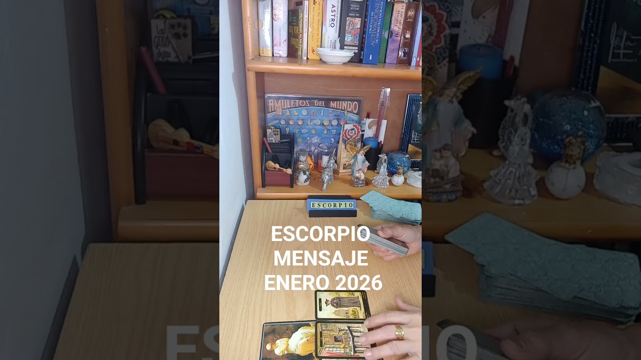 ESCORPIO  ♏️MENSAJE ENERO 2026!👨&zwj;🏭 😁#escorpio2025 #escorpio