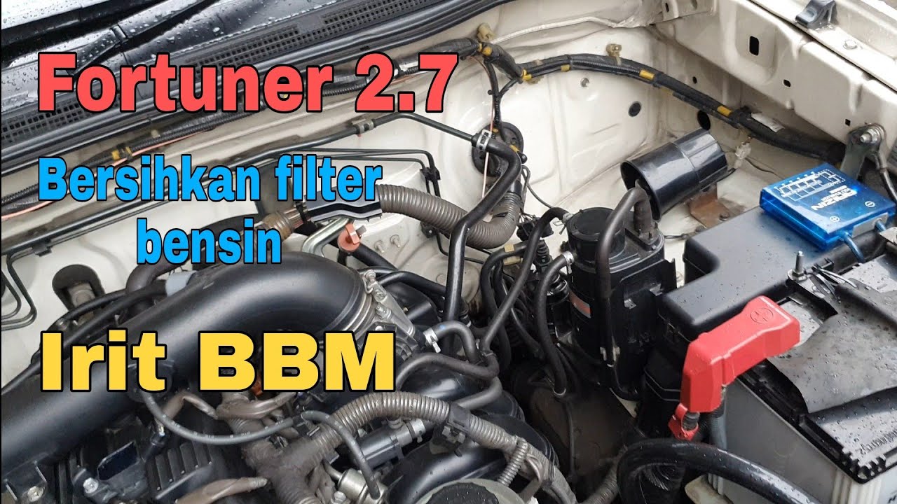 Часть 2# Обслуживание 2,7-литрового Fortuner | Очистка топливного фильтра