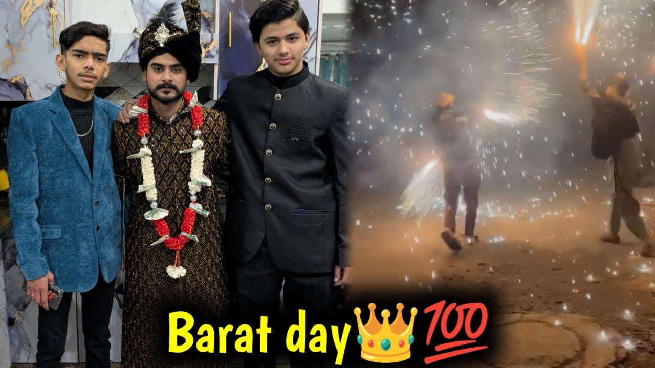 Barat day full enjoy bht Maza Aya Bhai ko nikha Mubarak 🫣💯😘🫂