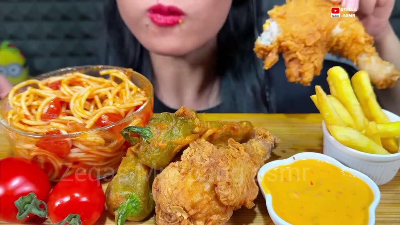 Eating Spicy Noodles Chicken Fry Chilly Pakora |Eating Challenge|#eatingshow #mukbang #eatingsounds 