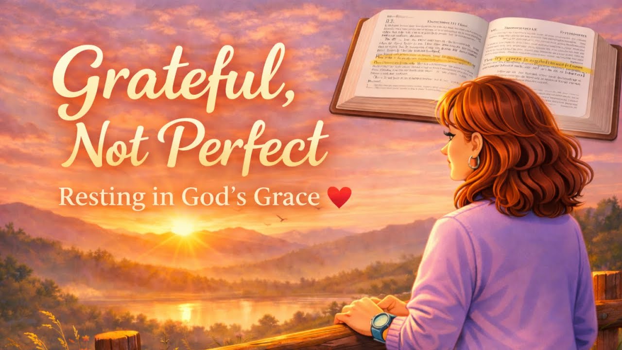 “Grateful, Not Perfect: Resting in God’s Grace”