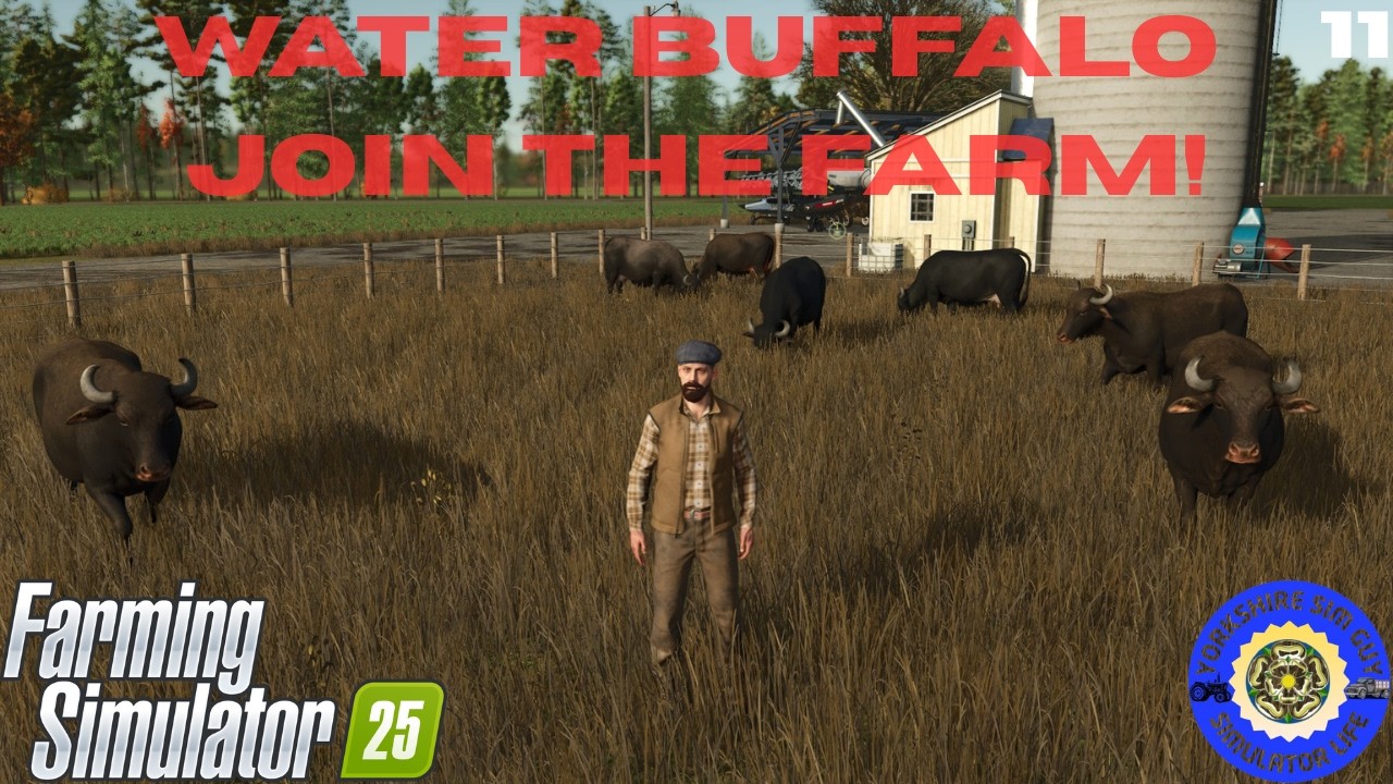 Water Buffalo Finally Join the Farm! Back Roads Country Episode 11