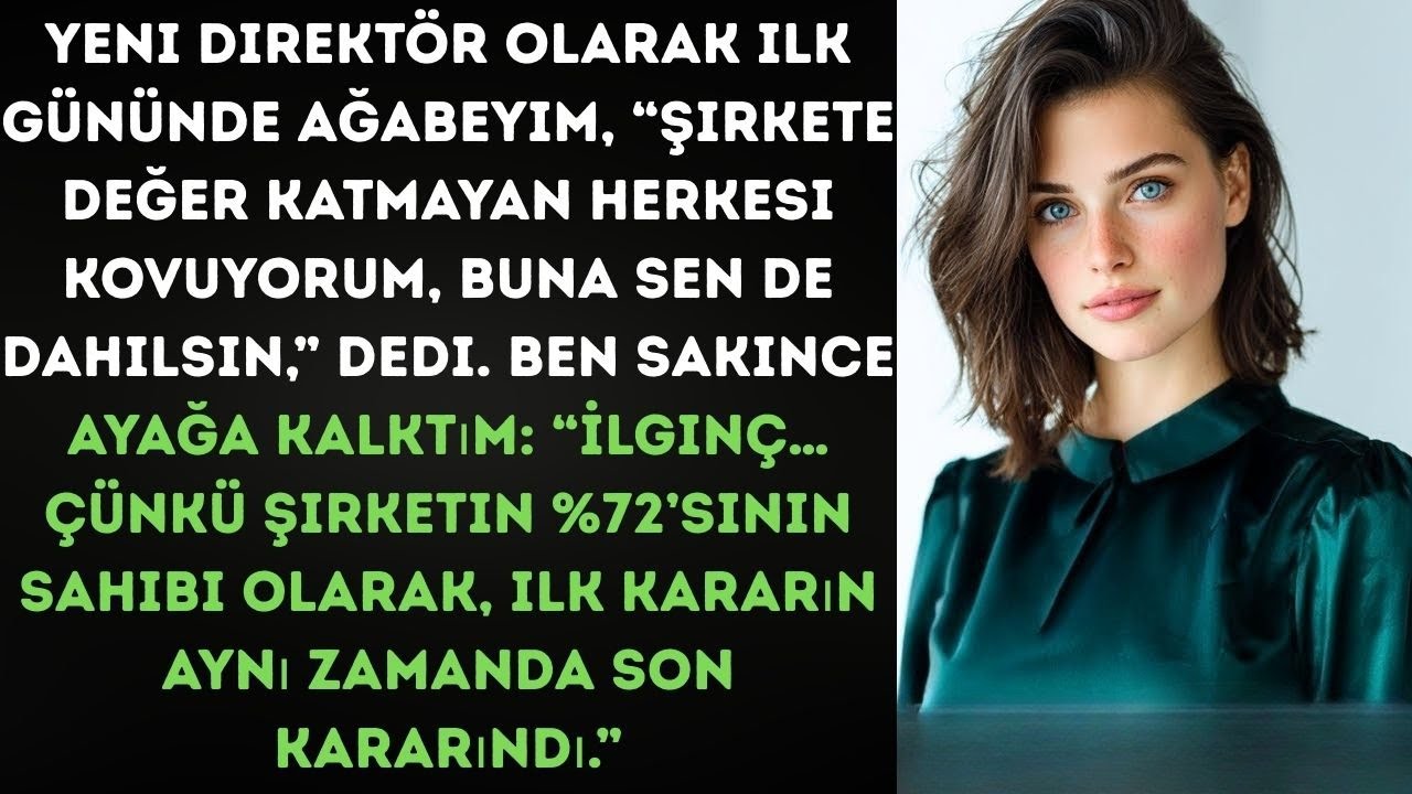 Ağabeyim İlk Günümde Beni İşten Kovdu, Ama Aile Şirketinin %72’si Benim Sahibimdi